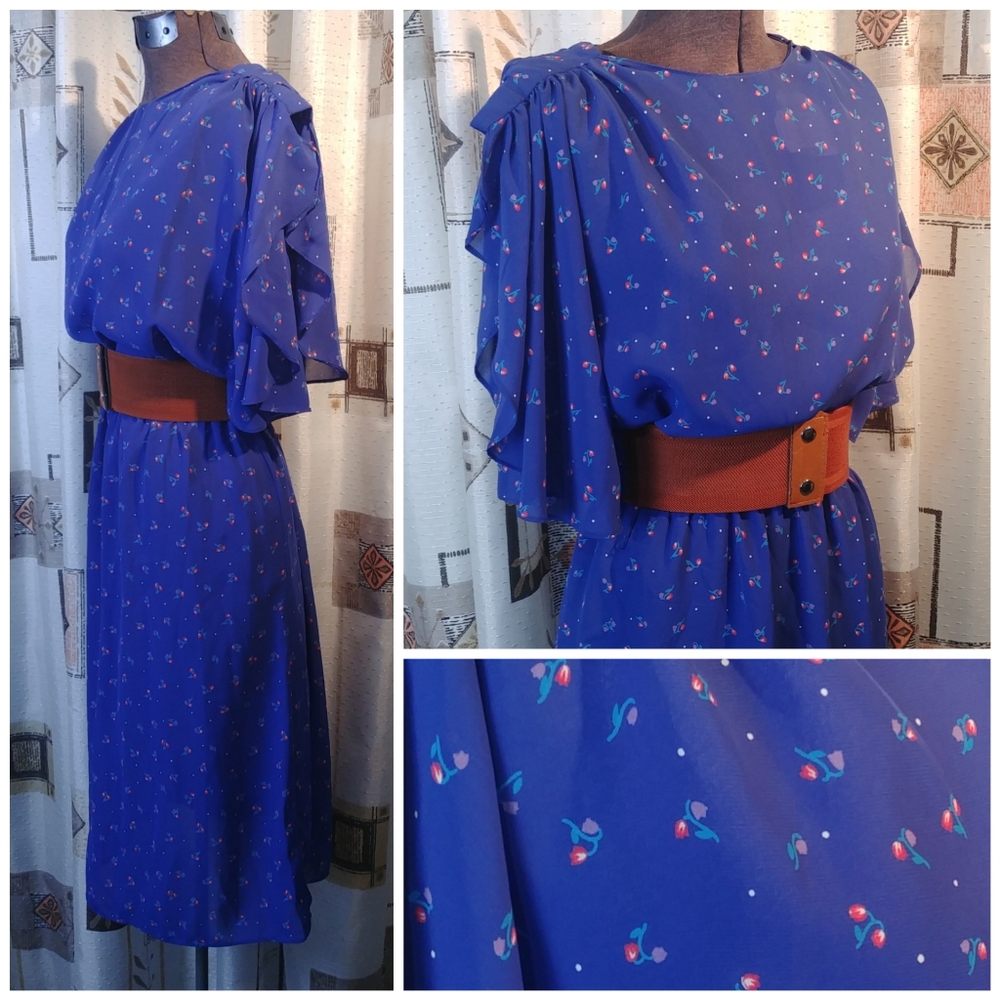 Vintage Oops floral dress